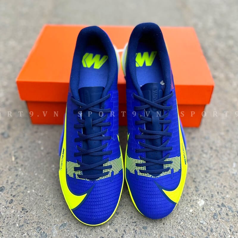 Nike Mercurial Vapor 14 Academy TF Football Recharge - Tím/Xanh Dạ Quang - CV0978-474